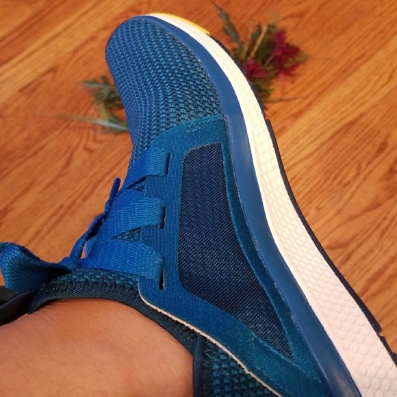 Adidas Edge Lux Bounce Blue Running Shoes 9 - Picture 4 of 5